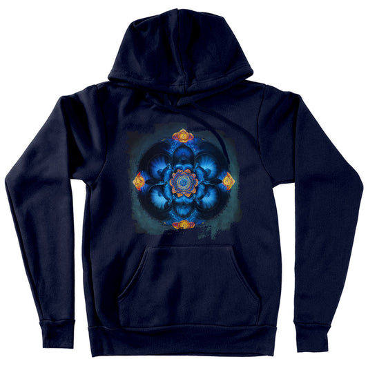 Mandala Graphic Hooded Sweatshirt – Colorful Hoodie – Printed Hoodie