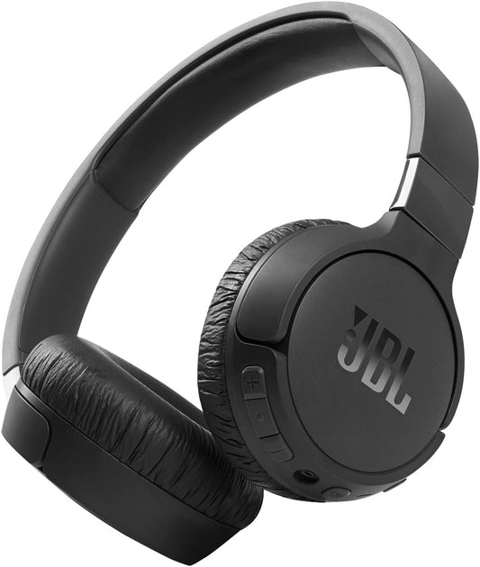Tune 660NC: Wireless On-Ear Headphones with Active Noise Cancellation - Black, Medium